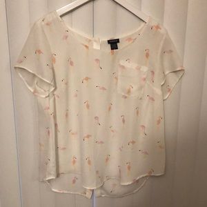 Flamingo Blouse